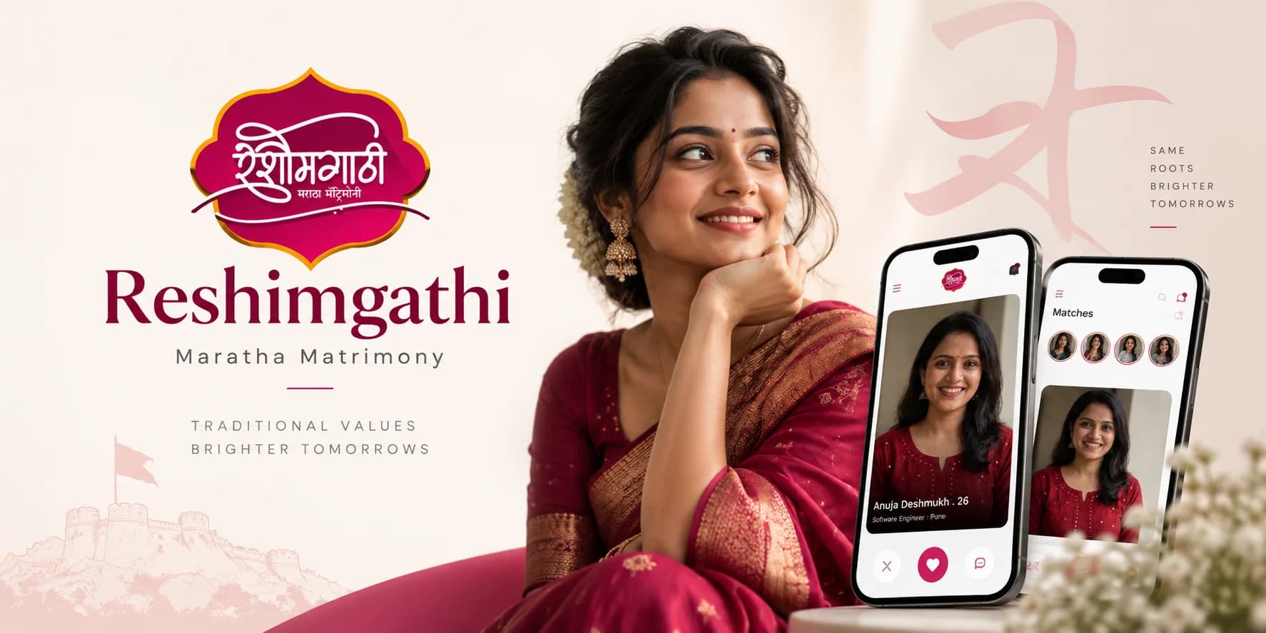 Reshimgathi Maratha Matrimony project banner